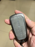 諾蒂爾德國奧迪A4L鑰匙套Q5L汽車(chē)A5專(zhuān)用A6L A3 Q3 Q2L Q7 A8 A7適用男女 B款輕奢羊巴皮/石墨灰【合金邊框】+經(jīng)典手繩雙 曬單實(shí)拍圖