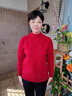 恒源祥純羊毛衫女時(shí)尚媽媽加厚毛衣秋冬裝大碼中老年女士針織打底衫 粉色 M 建議95斤以下 曬單實(shí)拍圖