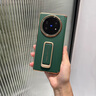 藍(lán)顏 適用vivoXFold5手機(jī)殼新款真皮腕帶支架vivoXFold5Pro全包防摔折疊屏保護(hù)套超薄簡(jiǎn)約商務(wù)外殼 【鈦度色】頭層牛皮*腕帶支架*智能視窗 vivoXFold5 曬單實(shí)拍圖