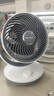 夏普（SHARP)小風(fēng)鈴空氣循環(huán)扇電風(fēng)扇家用小型桌面臺(tái)式宿舍臥室辦公室靜輕音抑菌扇葉搖頭臺(tái)扇PJ-CA230B-A 曬單實(shí)拍圖