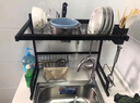 德國廚房多功能多層收納架用品架子瀝水架各種神器水槽家用架 65cm單層特厚瀝水架 曬單實(shí)拍圖