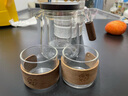 泥也茶杯泡茶壺茶水分離玻璃杯個(gè)人專用小茶壺辦公茶具三件套過濾套裝 曬單實(shí)拍圖