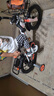 永久（FOREVER）兒童自行車男女款小孩單車可折疊腳踏車4-6-8-10歲輔助輪14寸橙色 曬單實拍圖