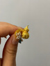 世紀(jì)緣珠寶牡丹葫蘆古法黃金吊墜復(fù)古足金福祿掛墜七夕禮物送女友 5.8g 曬單實(shí)拍圖