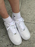 耐克（NIKE）官方空軍一號AIR FORCE 1男子運動鞋秋季膠底板鞋CW2288 111白色/白色 41 曬單實拍圖