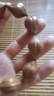 橄欖核鐵核原皮鯊魚背手串橄欖胡紅皮老料手工去霜打磨男文玩手持 18mm梅林鐵核鯊魚背素串 曬單實拍圖