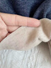 貓人德絨保暖背心男抗靜電女內(nèi)上衣打底抑菌防臭發(fā)熱莫代爾含貂絨坎肩 男款：黑色 2XL 【建議體重140-160斤】 曬單實(shí)拍圖