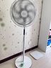 美的（Midea）【颶風(fēng)節(jié)能】七葉柔風(fēng)立式電風(fēng)扇/家用輕音落地扇/臺式小型風(fēng)扇/大風(fēng)力遙控定時搖頭風(fēng)扇 SAH35BSJ 曬單實拍圖