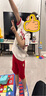 Teenie Weenie Kids小熊童裝25夏季新款男女寶寶印花短袖短褲套裝 紅色 110 cm 曬單實(shí)拍圖