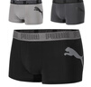 PUMA彪馬內褲男士運動(dòng)大logo棉質(zhì)平角內褲四角短褲衩3條裝 曬單實(shí)拍圖