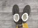 Jeep男鞋冬季新款加絨保暖商務(wù)休閑皮鞋男輕便軟底抗寒大棉板鞋子男 灰色(運動(dòng)碼) 41 (255mm) 曬單實(shí)拍圖
