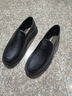 奧康皮鞋男士2025新款休閑鞋軟底防滑商務(wù)正裝舒適套腳中老年爸爸鞋子 黑色 42 曬單實(shí)拍圖