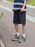 思凱樂(lè )戶(hù)外涼感速干短褲男四面高彈耐磨寬松休閑運動(dòng)褲女F3316D20 曬單實(shí)拍圖