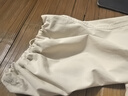 獨束大碼女裝【UPF50+】美式復(fù)古抽繩休閑防曬工裝褲夏裝新款褲子 流沙米 L (尺碼：2) (尺碼：2) 曬單實拍圖