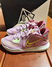 新款歐文low5實(shí)戰籃球鞋純原扎染耐磨防滑氣墊減震透氣男女運動(dòng)鞋 粉色【內置Zoom氣墊】 39 曬單實(shí)拍圖