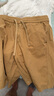 凡客誠品凡客官方店純棉工裝短褲男女同款休閑夏季五分褲 卡其 XL 曬單實(shí)拍圖