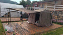 Naturehike挪客Village 6.0屋脊旗艦版速開帳篷天幕戶外露營黑膠防曬防雨 曬單實拍圖