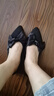 斯凱奇（SKECHERS）女鞋蝴蝶結淺口單鞋尖頭平底瑪麗珍鞋158930 曬單實拍圖