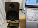 柏林之聲V3桌面HiFi藍(lán)牙音響立體聲高保真有源多媒體電腦音箱桌搭 黑胡桃木色 曬單實(shí)拍圖