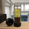 AILUKI德國(guó)高檔紫砂茶水分離泡茶杯雙層玻璃杯智能顯溫保溫便攜送禮水杯 【紫砂茶倉(cāng)_智能顯溫】名流咖320 曬單實(shí)拍圖