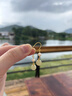 伊燦復(fù)古和田玉輕奢氣質(zhì)耳釘無耳洞耳夾2025年新款爆款耳墜高級感耳飾 和田玉珍珠耳墜 曬單實拍圖