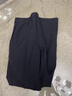 安踏（ANTA）精英商務(wù)型動褲丨錐形長褲男防曬冰絲直筒送爸爸休閑褲子 【冰膚防曬西裝褲】基礎(chǔ)黑7511-3 2XL (男185) 曬單實(shí)拍圖