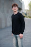 Teenie Weenie Men小熊男裝秋冬新款時尚舒適簡約休閑學(xué)院風(fēng)毛衣針織衫男款 黑色 L 175 曬單實拍圖