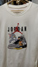 NBA KIDSJORDAN2025夏季新款飛人AJ純棉短袖T恤男女情侶打底衫上衣大碼半袖潮 白湯姆 M 體重95-110斤 曬單實拍圖