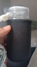 茨格曼刻度牛奶杯豆?jié){杯上班咖啡杯牛奶杯帶蓋玻璃杯便攜式刻度水杯 曬單實拍圖