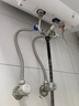 萊爾詩丹（Larsd）電熱水器混水閥304不銹鋼花灑開關(guān)冷熱U型閥明裝淋浴龍頭LD5223 曬單實拍圖