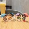 詠幻桌面撐雨傘人物小擺件風(fēng)辦公室治愈裝飾品微景觀(guān) 撐傘女孩4個(gè) 曬單實(shí)拍圖