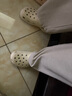 卡駱馳（crocs）經(jīng)典云朵Clog女沙灘洞洞鞋涼拖鞋206750 206750-2Y2  37  曬單實拍圖