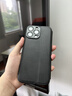 K&Z適用于蘋果17手機殼真皮智能視窗iPhone16promax翻蓋保護套鏡頭全包防摔plus皮套商務支架外殼新款 【青山黛】牛皮翻蓋丨折疊支架 iPhone16promax 曬單實拍圖
