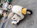 愛(ài)瑪三輪車(chē)電動(dòng)車(chē)家用小型電動(dòng)車(chē)老年代步親子小三輪接送孩子電三輪車(chē) 【Q20】奶酪白+60V20AH鉛酸電池 曬單實(shí)拍圖