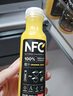 農(nóng)夫山泉100%純果汁NFC橙汁300ml*24瓶整箱裝鮮果冷壓榨0添加劑飲料 曬單實(shí)拍圖