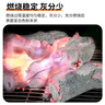 尚烤佳（Suncojia） 無煙燒烤碳 果木炭 圍爐煮茶取暖烤肉蘋果木炭 5斤 曬單實拍圖