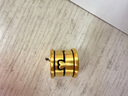 周六福5D硬金足金心動(dòng)黃金轉(zhuǎn)運(yùn)珠男 生日禮物A169733 約1.87g  曬單實(shí)拍圖