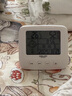 德力西電氣（DELIXI ELECTRIC）家用室內溫度計帶笑臉嬰兒房鬧鐘計時電子數(shù)顯溫濕度計溫度表 曬單實拍圖