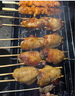 臘偵探燒烤食材半成品 羊肉牛肉雞翅五花肉串 火鍋空氣炸鍋烤肉網(wǎng)紅炸串 雞肉大串5支（腌制）200g 曬單實(shí)拍圖