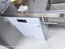 悟品【出口轉內銷】獨立式洗碗機18套嵌入式兩用 一鍵洗烘 變頻電機一級水效 全不銹鋼內膽WU8 一鍵洗消烘存【兩層碗籃白色】 曬單實拍圖