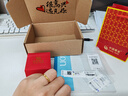 中國黃金（CHINA GOLD）黃金戒指女光面鉆紋米字螺紋足金素圈指環(huán)結(jié)婚520禮物送老婆女友 圈號(hào)10 約1g【國金禮盒】 曬單實(shí)拍圖