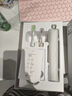 飛利浦（PHILIPS）電動牙刷S系列水療刷HX2491聲波震動清潔亮白護齦5種模式HX6730升級款高端送禮教師節(jié)禮物 HX2491/01白色+2支原裝刷頭 曬單實拍圖