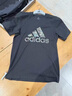 adidas休閑純棉上衣圓領(lǐng)短袖T恤男裝夏季新款阿迪達(dá)斯官方輕運動 黑色   L 曬單實拍圖