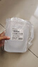 冰箱冷水壺塑料家用耐高溫涼水壺大容量冰箱涼水果水杯冷凍藏密封 純白 1個裝 1.8L 曬單實拍圖
