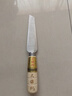 臺(tái)灣久保利ST不銹合金鋼直口大號(hào)水果刀7-29木柄多功能果切家用小水果刀具 五支裝 曬單實(shí)拍圖