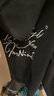FORNINES袁一琦同款重磅刺繡開衫衛(wèi)衣男女春秋連帽衫寬松百搭情侶美式外套 黑色 XL 曬單實拍圖