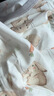 歐孕（OUYUN）兒童純棉家居服套裝薄款透氣短袖寶寶男女孩小童睡衣空調(diào)服 可愛兔-七分袖套裝 90 cm【建議身高：90cm-100cm】 曬單實拍圖