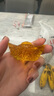 明恩黃水晶元寶擺件聚寶盆水晶小元寶招財(cái)琉璃擺件工藝品客廳裝飾品 水晶龍紋元寶6cm【一對(duì)】 曬單實(shí)拍圖