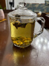 LNGA LANDGRE德國(guó)進(jìn)口品質(zhì)加厚耐熱玻璃帶蓋茶飲杯蓋杯帶把杯子辦公家用喝水杯 8號(hào): 380ml 曬單實(shí)拍圖