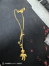漢秀黃金錦鯉吊墜女足金寶寶小金魚掛墜幸運(yùn)項(xiàng)鏈520情人節(jié)禮物送老婆 驚鴻錦鯉吊墜 總重約3.5克預(yù)售 曬單實(shí)拍圖